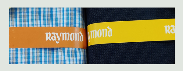 Raymond  Unstitched Cotton Shirt & Trouser Fabric Checkered