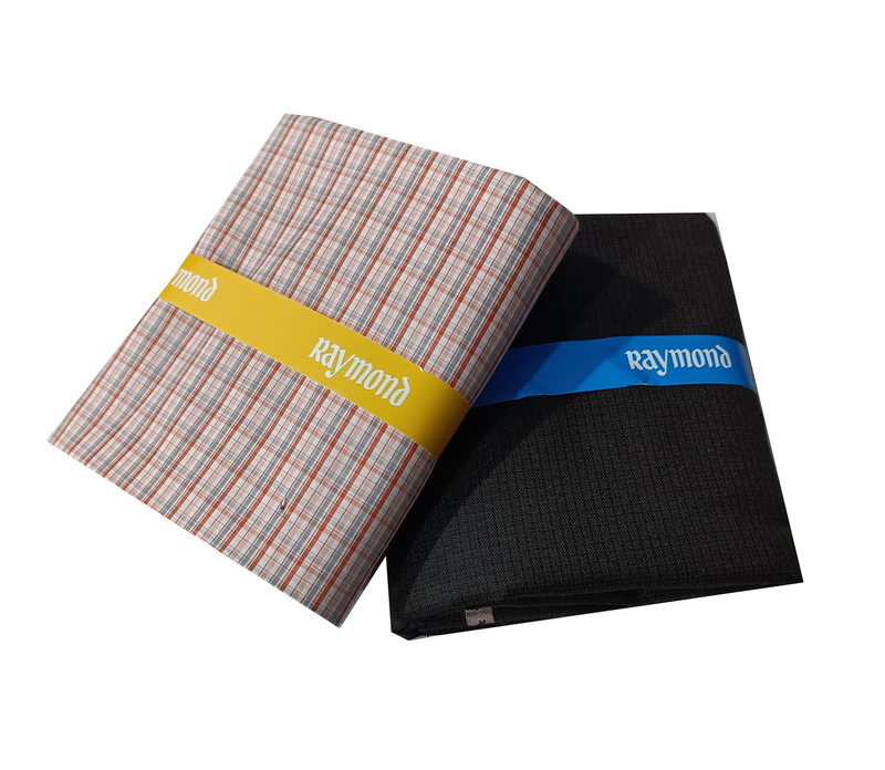 Raymond Fabrics Makers Men's Viscose Unstitched Shirt and Trouser Fabric  Combo Gift Pack (Multicolour, Free Size) : Amazon.in: Fashion
