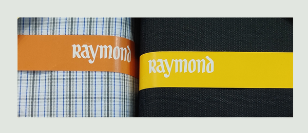 Raymond  Unstitched Cotton Shirt & Trouser Fabric Checkered