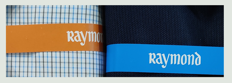 Raymond  Unstitched Cotton Shirt & Trouser Fabric Checkered