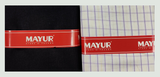 MAYUR Unstitched Cotton Shirt & Trouser Fabric Solid