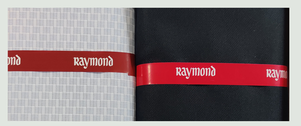 Raymond  Unstitched Cotton Shirt & Trouser Fabric Checkered.