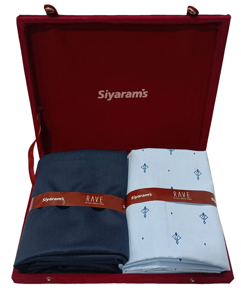 Siyaram Cotton Printed Shirt & Trouser Fabric  (Unstitched)