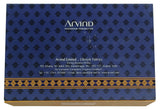 Arvind Unstitched Cotton Blend Shirt & Trouser Fabric Solid-06