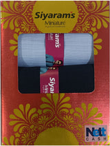 Siyaram"s Cotton Blend Solid Shirt & Trouser Fabric