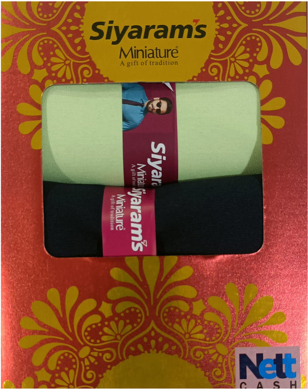 Siyaram"s Cotton Blend Solid Shirt & Trouser Fabric