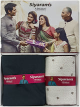 Siyaram"s Cotton Blend Printed Shirt & Trouser Fabric