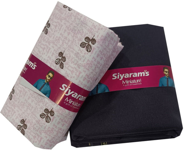 Siyaram"s Cotton Blend Printed Shirt & Trouser Fabric