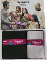 Siyaram"s Cotton Blend Printed Shirt & Trouser Fabric