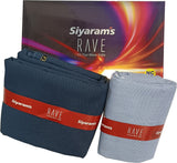 Siyaram"s Cotton Blend Solid Shirt & Trouser Fabric