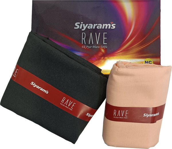 Siyaram"s Cotton Blend Solid Shirt & Trouser Fabric