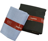 Siyaram"s Cotton Blend Solid Shirt & Trouser Fabric