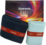 Siyaram"s Cotton Blend Solid Shirt & Trouser Fabric