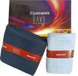 Siyaram"s Cotton Blend Solid Shirt & Trouser Fabric