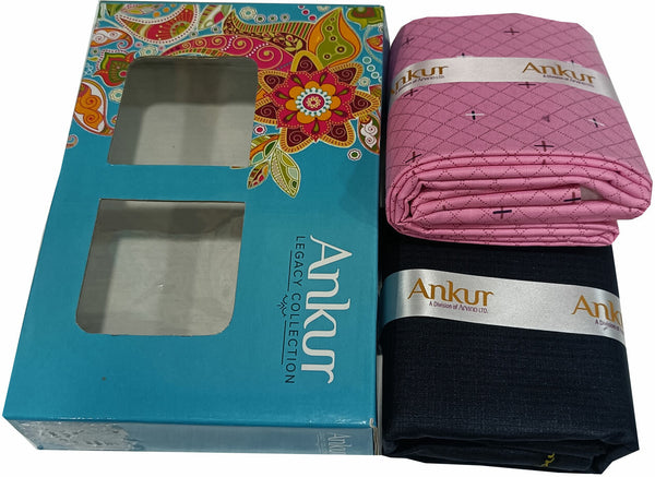 Arvind Cotton Blend Printed Shirt & Trouser Fabric