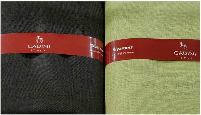 Siyaram"s Cotton Blend Printed Shirt & Trouser Fabric