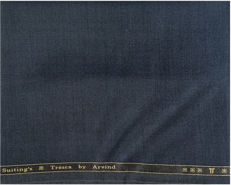 Arvind Polycotton Solid Trouser Fabric