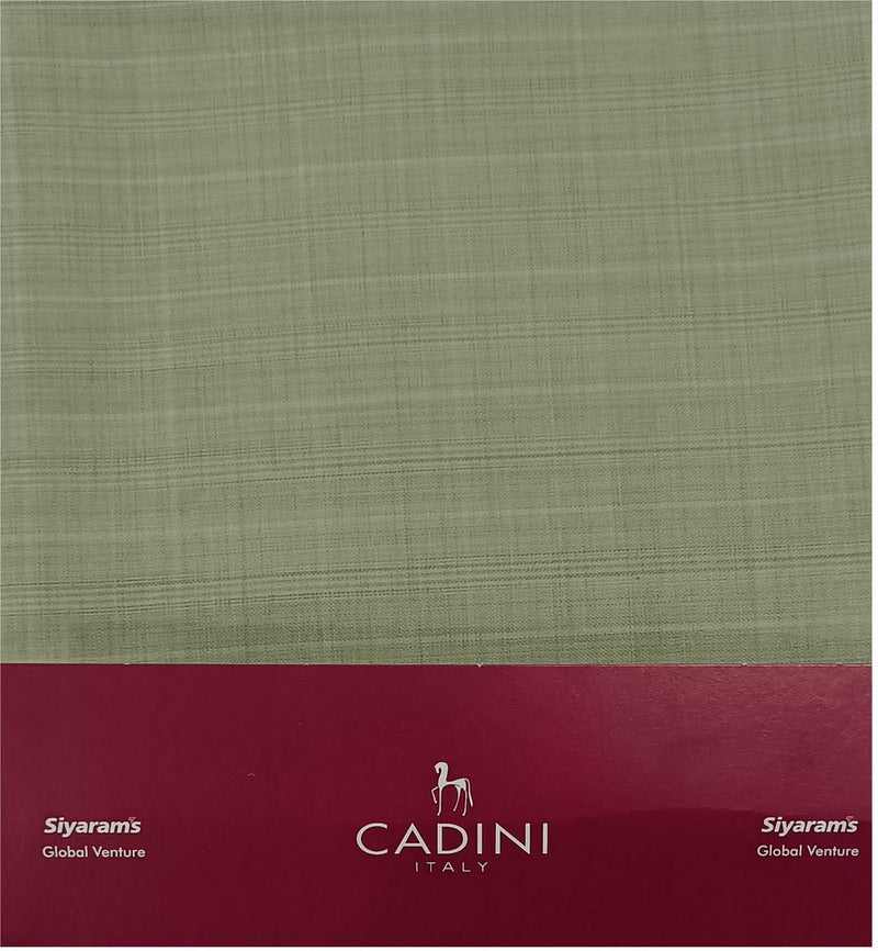 Siyaram"s Cotton Blend Solid Trouser Fabric